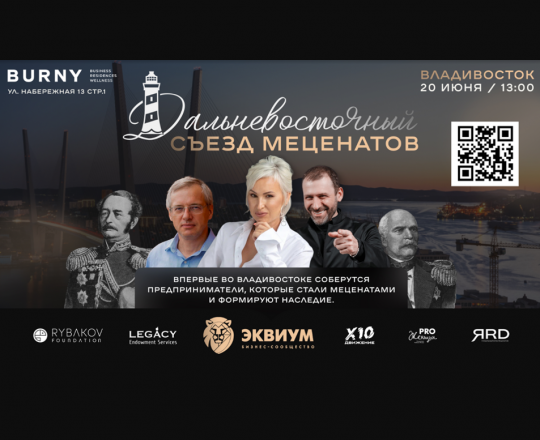 Первый Дальневосточный съезд меценатов во Владивостоке 20 июня 2025 года